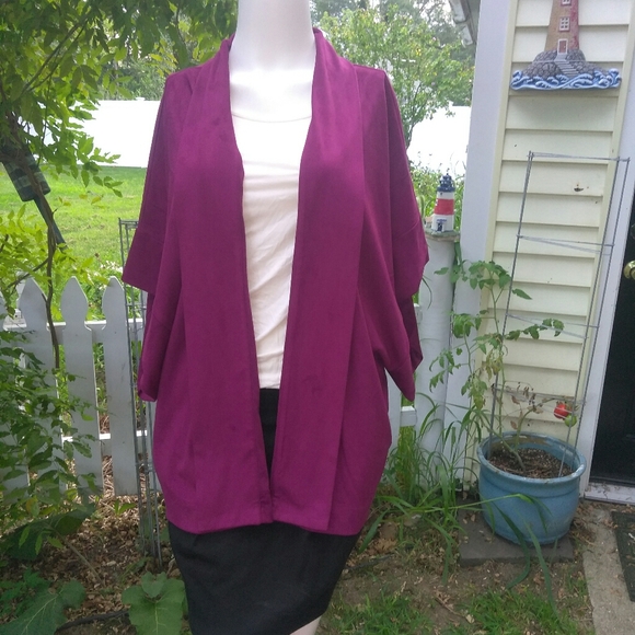 Pink Berry Suede Wrap - Picture 3 of 5